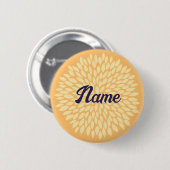 Badge Rond 5 Cm Boutons de nom personnalisables pour filles (Devant & derrière)