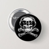 Badge Rond 5 Cm Boutons de pirate de Digitals (Devant & derrière)