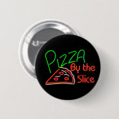 Badge Rond 5 Cm Boutons de pizza (Devant & derrière)