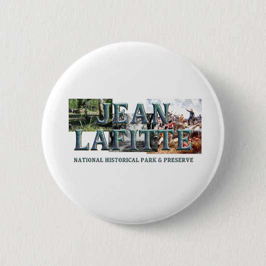 Badge Rond 5 Cm Boutons de PSN ABH Jean Lafitte (Devant)