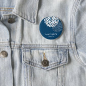 Badge Rond 5 Cm Boutons de Rachel (En situation)