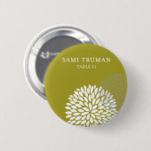 Badge Rond 5 Cm Boutons de Rachel (Devant & derrière)