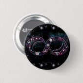 Badge Rond 5 Cm Boutons de Starfield d'infini (Devant & derrière)