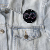 Badge Rond 5 Cm Boutons de Starfield d'infini (En situation)