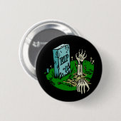 Badge Rond 5 Cm Boutons de zombi (Devant & derrière)
