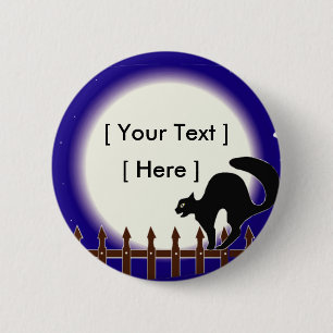 Badge Rond 5 Cm Boutons d'Halloween personnalisés
