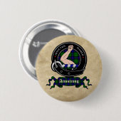 Badge Rond 5 Cm Boutons d'insigne Armstrong Clan (Devant & derrière)