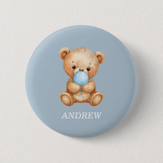 Badge Rond 5 Cm Boutons d'ours en peluche (Devant)