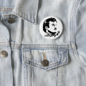 Badge Rond 5 Cm Boutons du Qatar Tamim Al Majid (En situation)