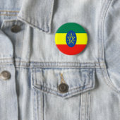 Badge Rond 5 Cm Boutons Éthiopie (En situation)