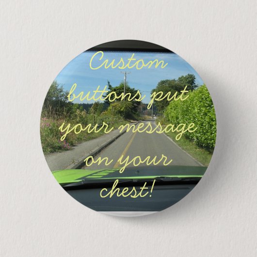 Badge Rond 5 Cm Boutons faits sur commande (Devant)
