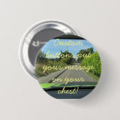 Badge Rond 5 Cm Boutons faits sur commande (Devant & derrière)