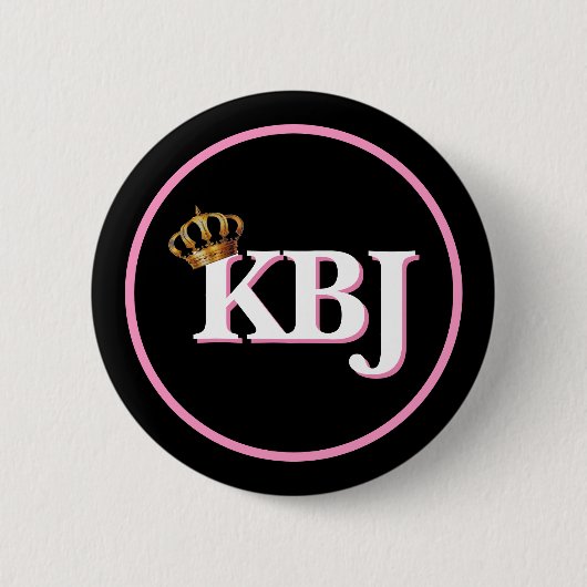 Badge Rond 5 Cm Boutons Ketanji Brown Jackson KBJ (Devant)