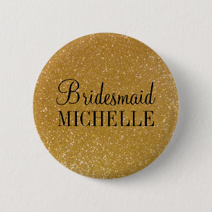Badge Rond 5 Cm Boutons personnalisés de demoiselles d'honneur de