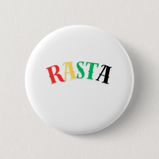 Badge Rond 5 Cm Boutons Rasta (Devant)