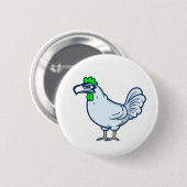 Badge Rond 5 Cm Boutons SeaChicken (Devant & derrière)