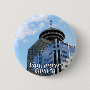 Badge Rond 5 Cm Boutons souvenirs du Canada de Vancouver Cadeaux m