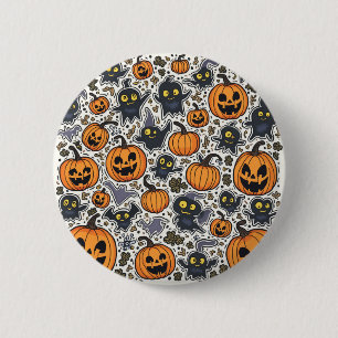 Badge Rond 5 Cm Boutons spéciaux pour Halloween