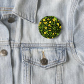Badge Rond 5 Cm Boutons sur noir (En situation)
