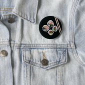 Badge Rond 5 Cm boutons sushi (En situation)