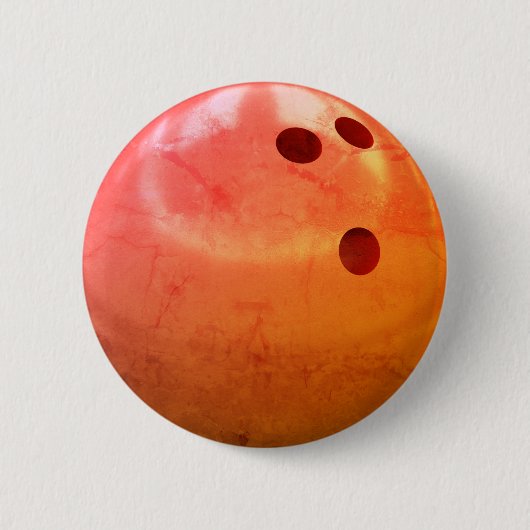 Badge Rond 5 Cm Bowling Ball (Devant)