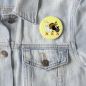 Badge Rond 5 Cm Bowling de la Turquie (En situation)