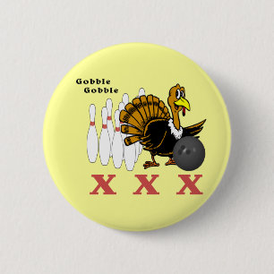 Badge Rond 5 Cm Bowling de la Turquie