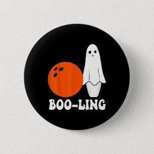 Badge Rond 5 Cm Bowling Pun Boo-ling Drôle Joueurs de Bowling Hall
