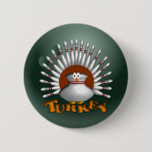 Badge Rond 5 Cm Bowling Turquie (Devant)