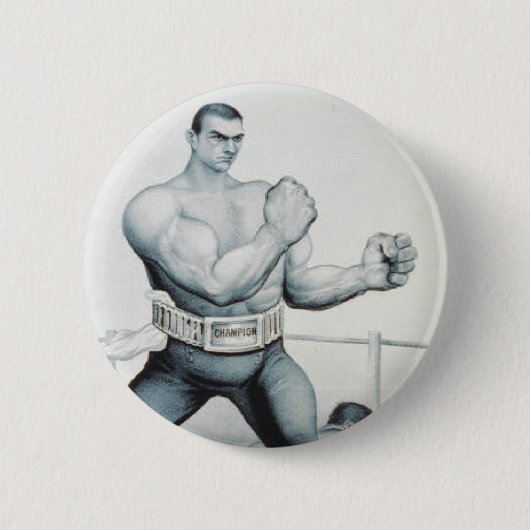 Badge Rond 5 Cm Boxe de PIÈCE EN T (Devant)