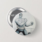 Badge Rond 5 Cm Boxe de PIÈCE EN T (Devant & derrière)