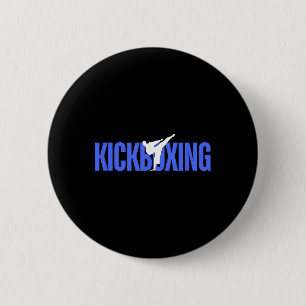 Badge Rond 5 Cm Boxe thaïlandaise de compétition