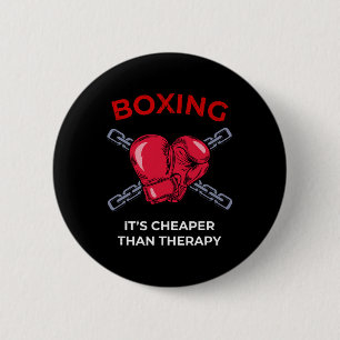 Badge Rond 5 Cm Boxer C'est moins cher Chemise - Boxing Lovers Cad