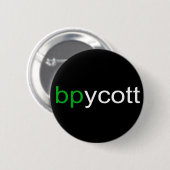 Badge Rond 5 Cm Boycott BP Dark Button (Devant & derrière)
