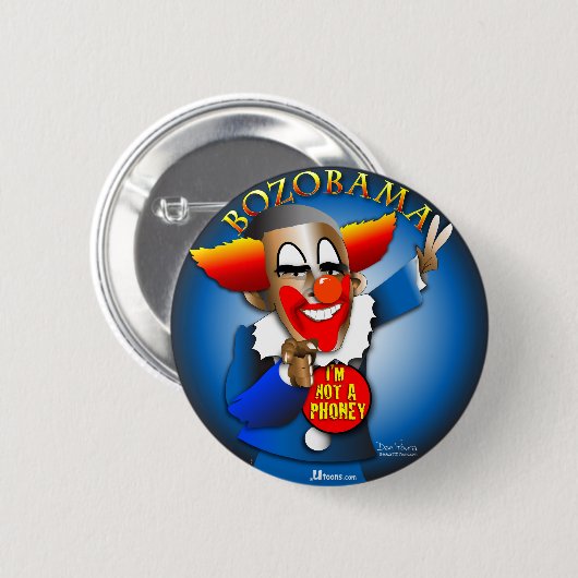 Badge Rond 5 Cm Bozobama (Devant & derrière)