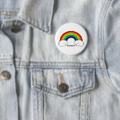 Badge Rond 5 Cm Brainbow (En situation)