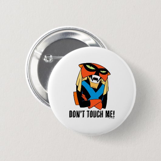 Badge Rond 5 Cm Brak Dont Touch Me  (Devant & derrière)