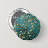 Badge Rond 5 Cm Branches Van Gogh Almond En Fleur (Devant & derrière)