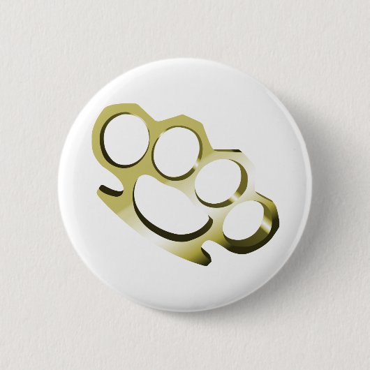 Badge Rond 5 Cm Brass Knuckkls (Devant)