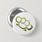 Badge Rond 5 Cm Brass Knuckkls (Devant & derrière)