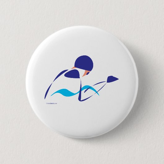 Badge Rond 5 Cm Brasse abstraite 1 (Devant)
