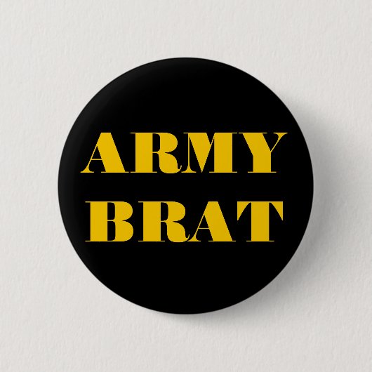 Badge Rond 5 Cm Brat de l'armée de boutons (Devant)