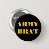 Badge Rond 5 Cm Brat de l'armée de boutons (Devant & derrière)
