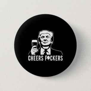 Badge Rond 5 Cm Bravo à Donald Trump Jour de la Saint Patrick pour