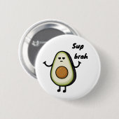 Badge Rond 5 Cm Bravocate (Devant & derrière)