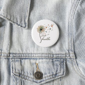 Badge Rond 5 Cm Breathe Inspirational Quote Don
