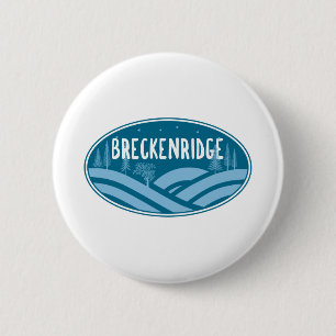 Badge Rond 5 Cm Breckenridge Colorado Extérieur