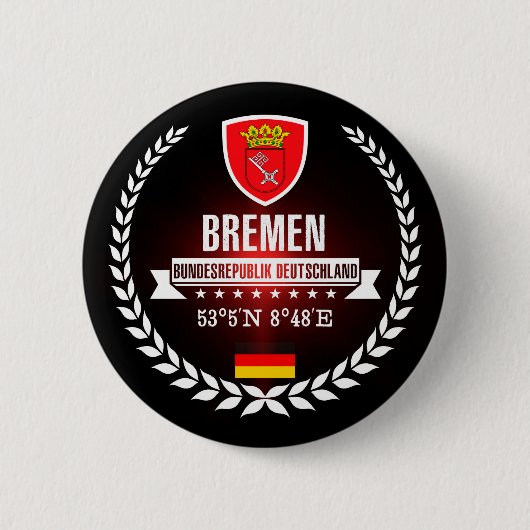 Badge Rond 5 Cm Brême (Devant)