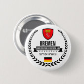 Badge Rond 5 Cm Brême (Devant & derrière)