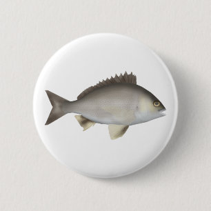 Badge Rond 5 Cm Brème noire